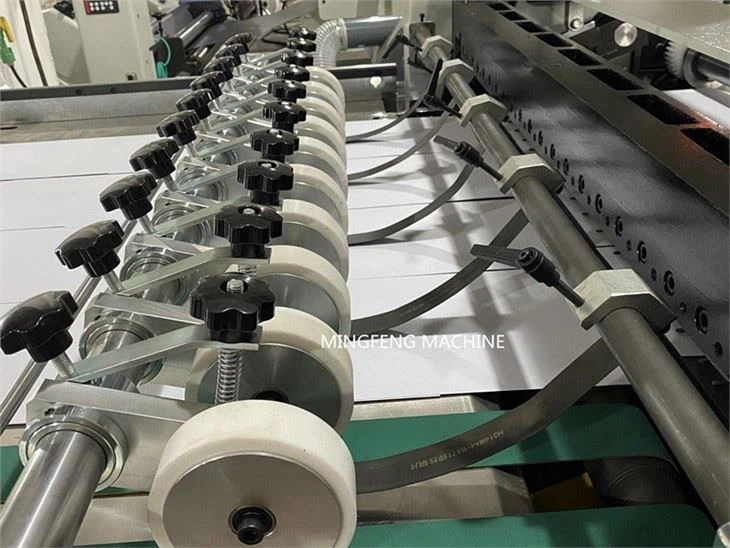 Two Reel Full Automatic A4 Paper Cutting Packing Packaging Machine