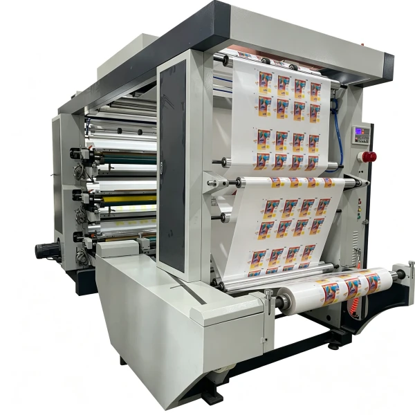 Máy in Flexographic xếp chồng 6 màu